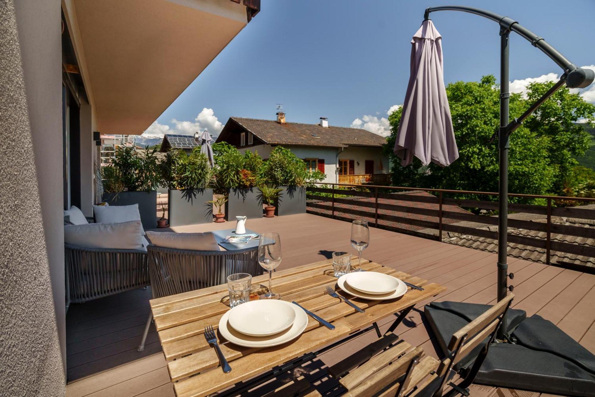 Mountain View Suites Tisens Dış mekan fotoğraf