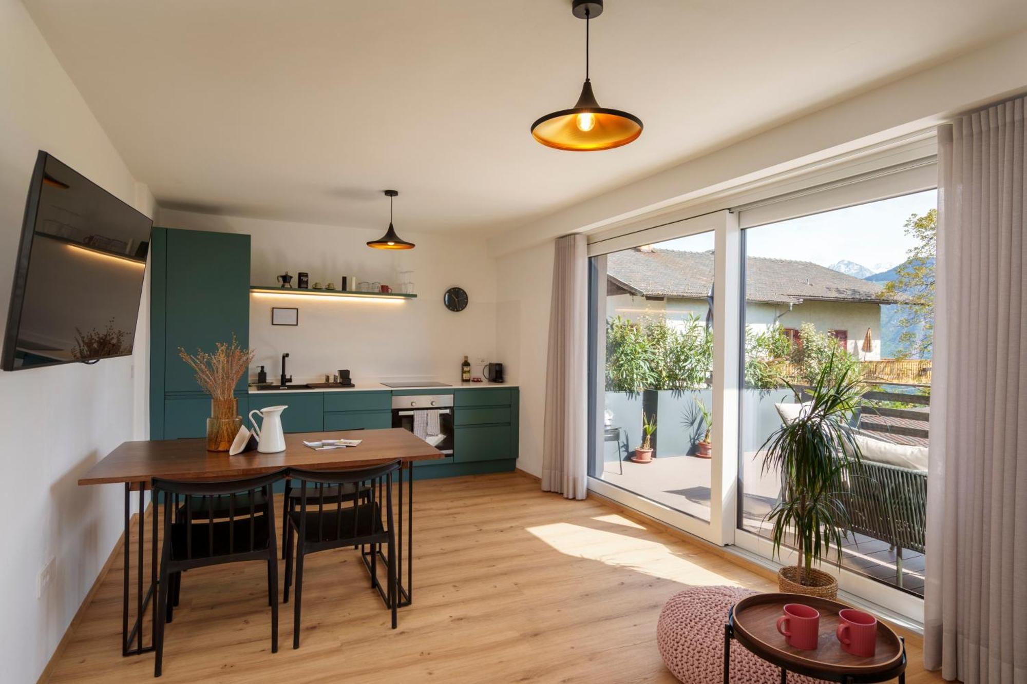 Mountain View Suites Tisens Dış mekan fotoğraf